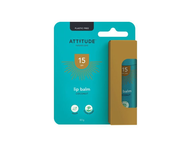[Attitude] Lippenbalsem  SPF 15  Coconut  8,5gr.