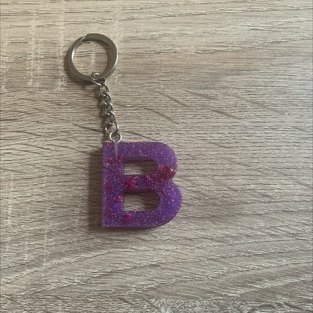 Porte-clés lettre B
