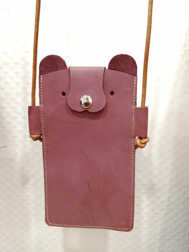 Pochette téléphone nounours