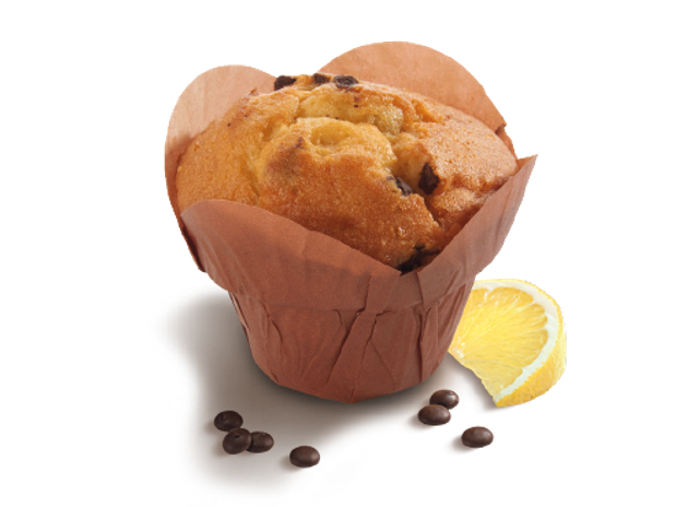 Muffin mit Zuckerglasur