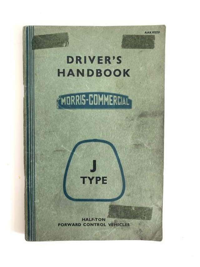 Drivers Handbook Morris Commercial half ton forward control vehicles j type
