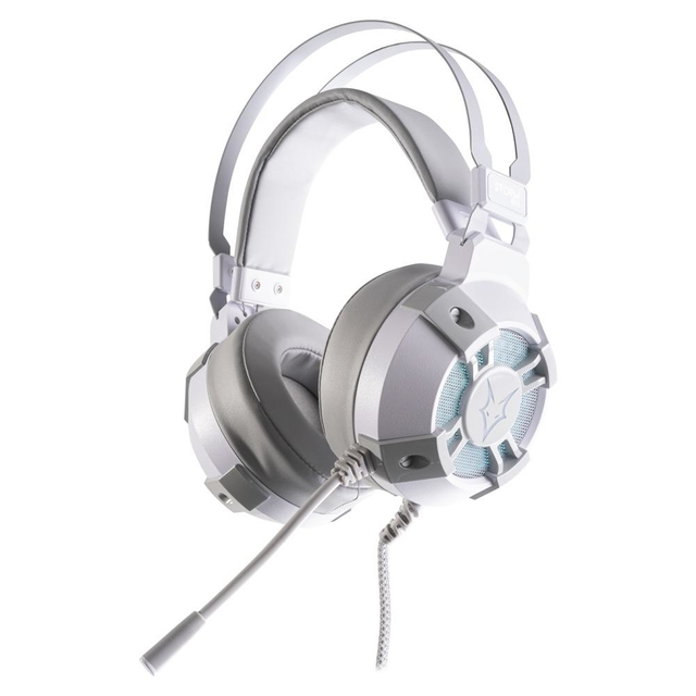Headset Gamer Husky Storm v2, Stereo, Driver 50mm, rgb, Branco - HGMD006