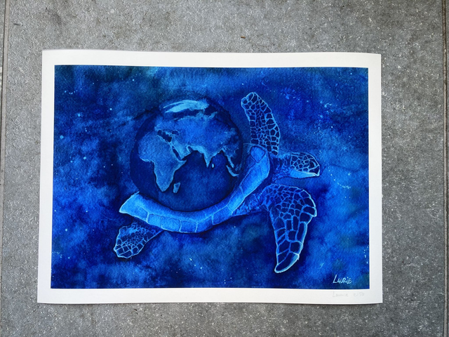 Fine art print "Turtle"