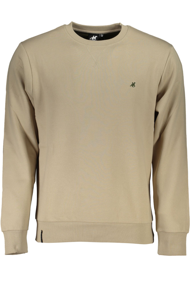 U.S. GRAND POLO FELPA SENZA ZIP UOMO BEIGE
