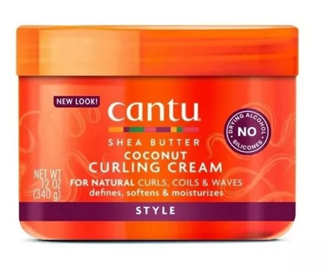 CANTU: SB NATURAL HAIR - COCONUT CURLING CREAM 12OZ 