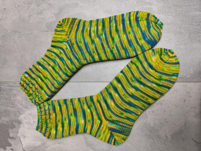 Handgestrickte Socken Größe 44/45