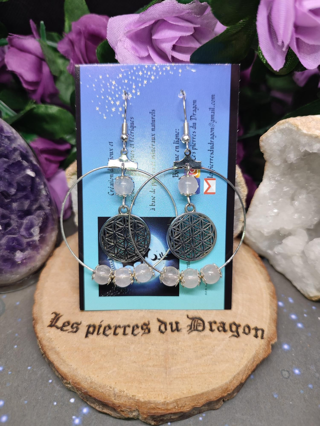 Boucles d’oreilles Éclat de Rosélia