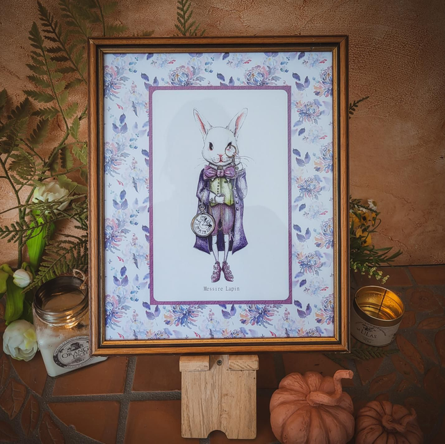 Grand cadre - "Messire Lapin"