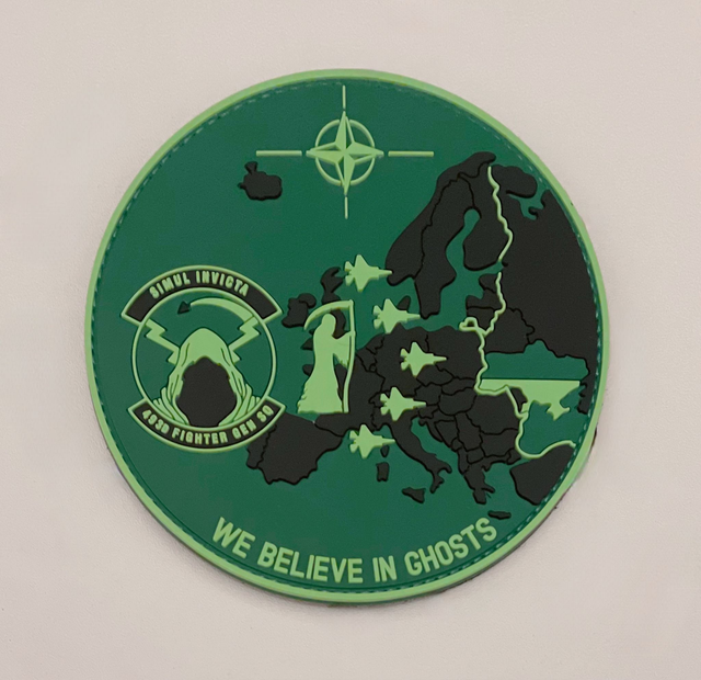 493 We Believe In Ghost New Logo (Green)