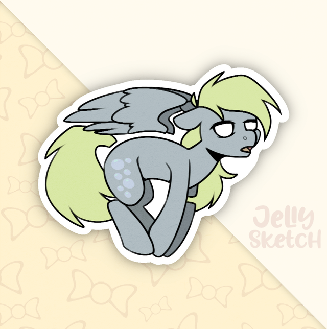 Derpy Hooves Zombie | MLP Sticker