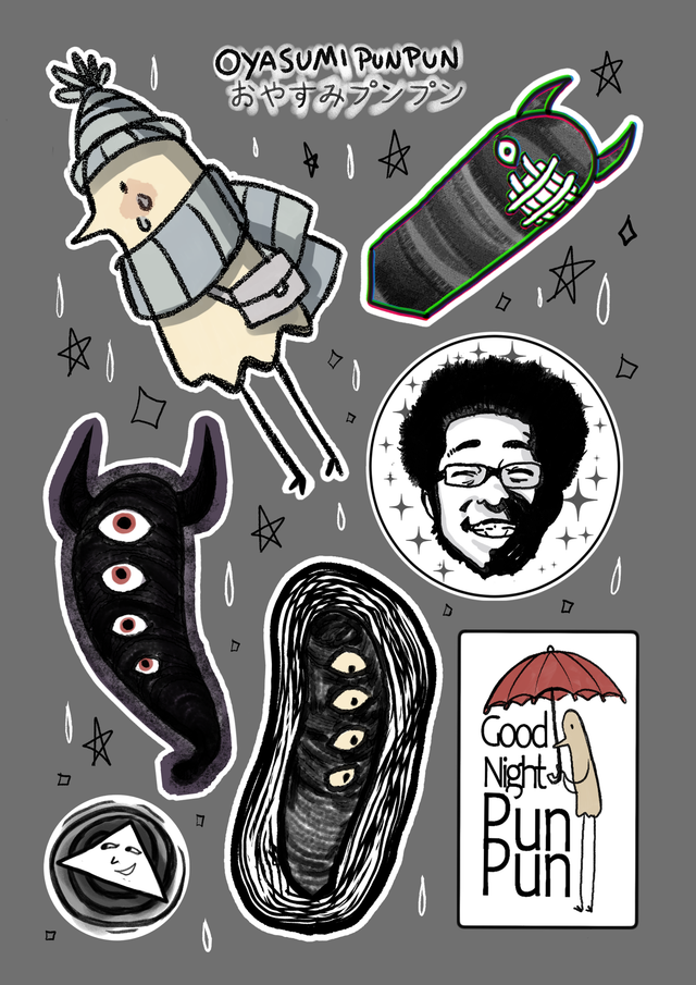 Oyasumi Pun Pun Sticker Sheet