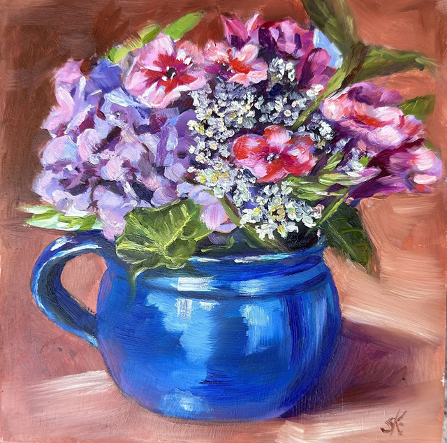 Kleines Blumenarrangement