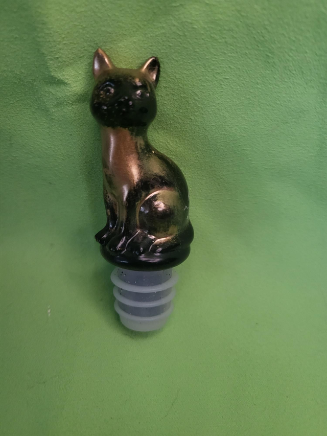 Bouchon bouteille chat