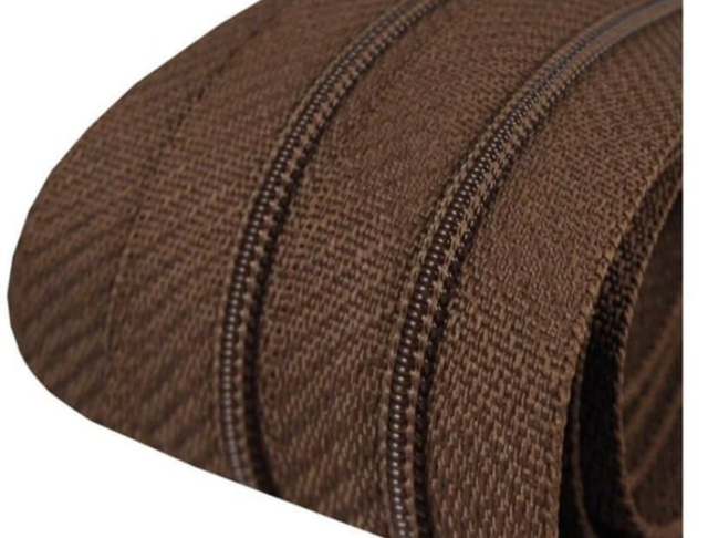 Fermeture 5mm marron