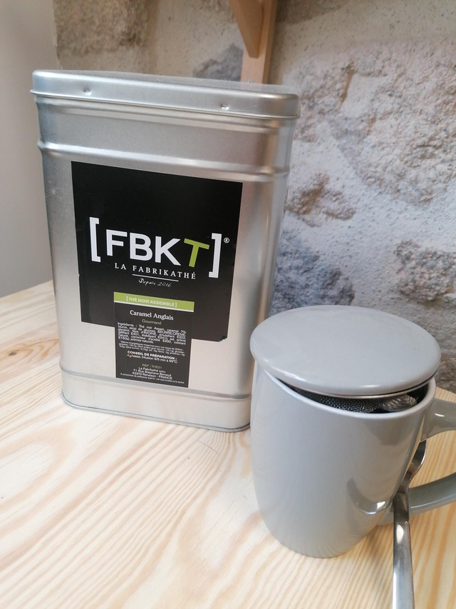 Thé Noir Caramel Anglais. Prix Pour 100g 