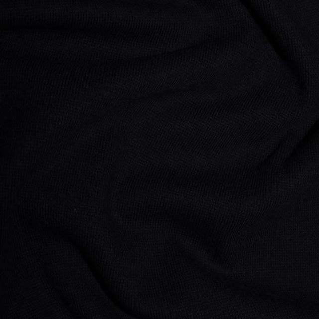 Black Tubular Cuffing/Ribbing