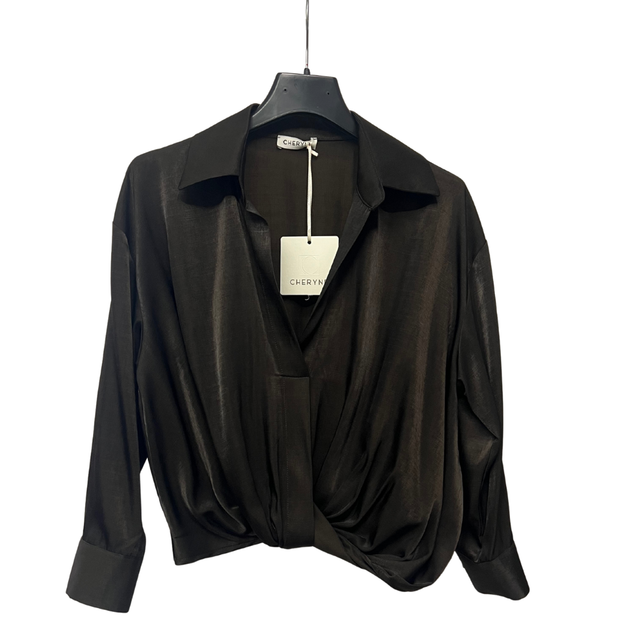 CAMICIA BUBBLE MARRONE