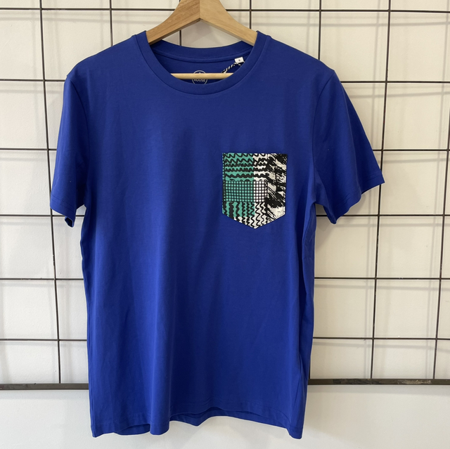 In House studio t-shirt, blue