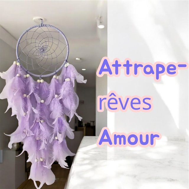 Attrape  rêves Amour II  55 cm 