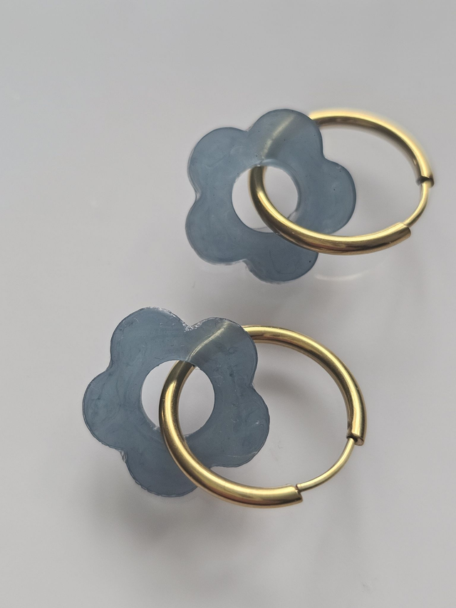 CREOLES BLEU GRIS JEAN