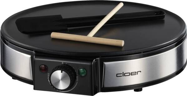 Crepes Maker 6630 Edelstahl-Schwarz