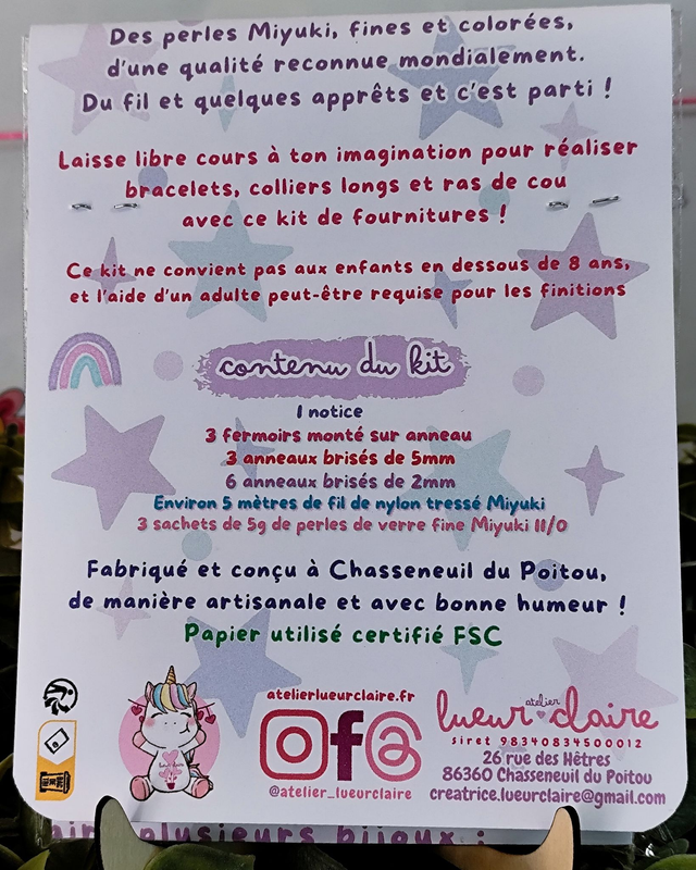 Mes Premiers bijoux en perles fines Miyuki