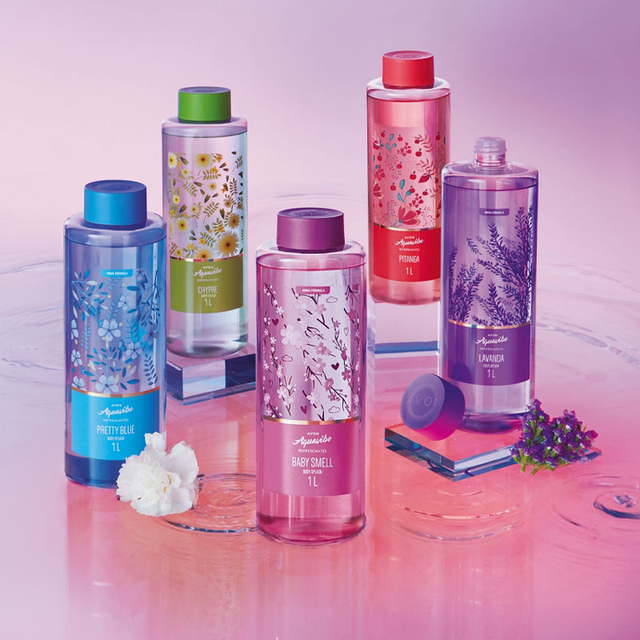 Body Splash Aquavibe Refrescantes Pretty Blue - 300ml