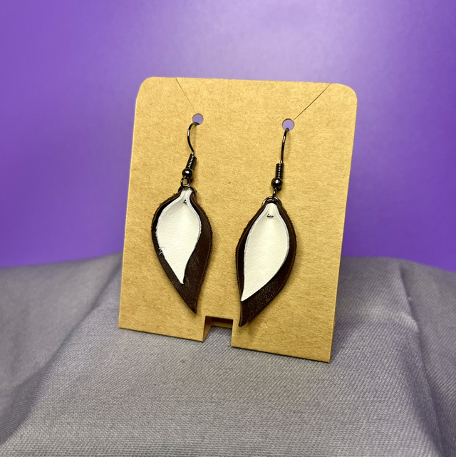 Boucles d’oreilles - Feuilles d’Âme