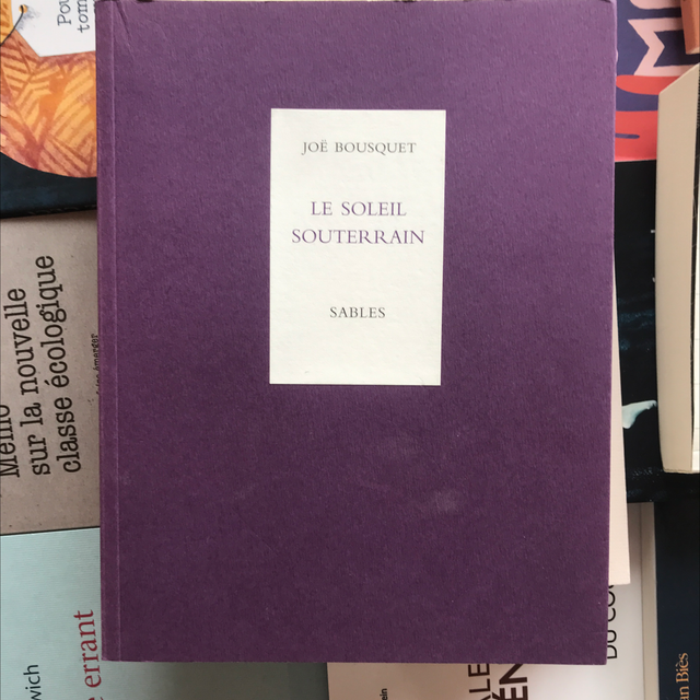 BOUSQUET Joë - Le Soleil Souterrain