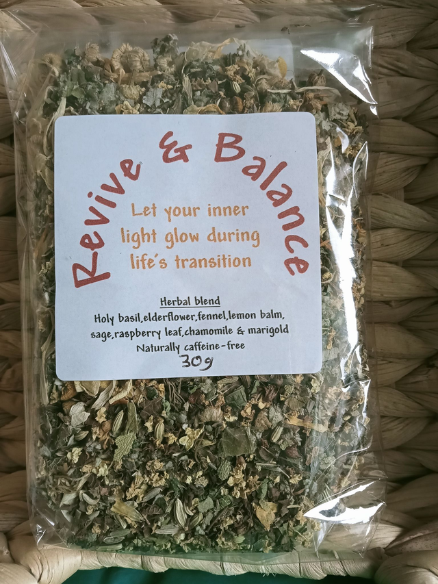 Revive &amp; Balance - herbal tea blend  (30g)
