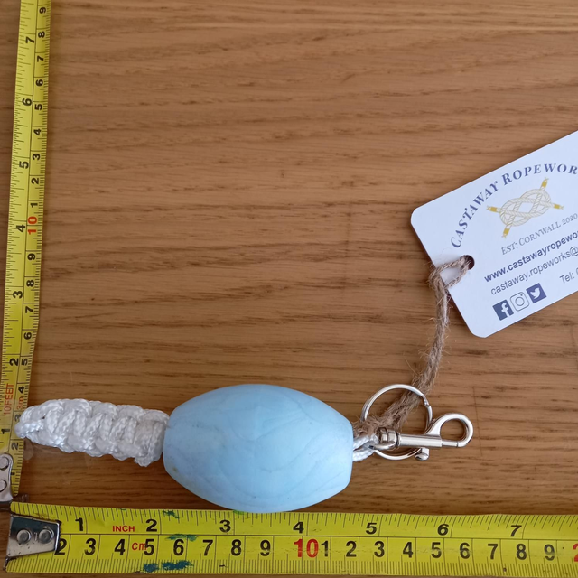 Float Key Ring - Padstow (light blue)