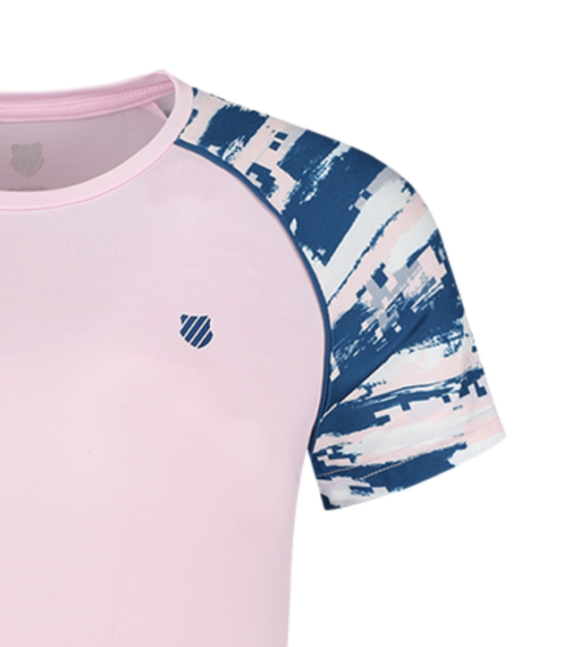 K-SWISS Hypercourt Pink/print TEE RRP £35