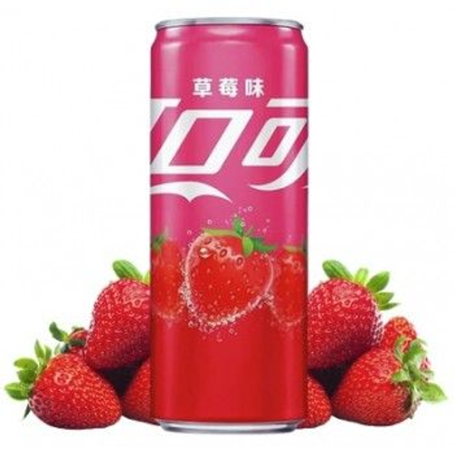 Coca Cola saveur Fraise du japon