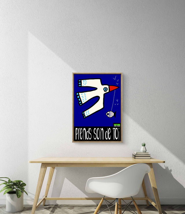 Affiche "Prends soin de toi"