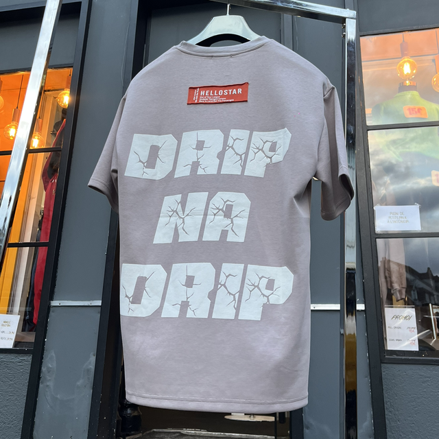 T-shirt DRIP gris 