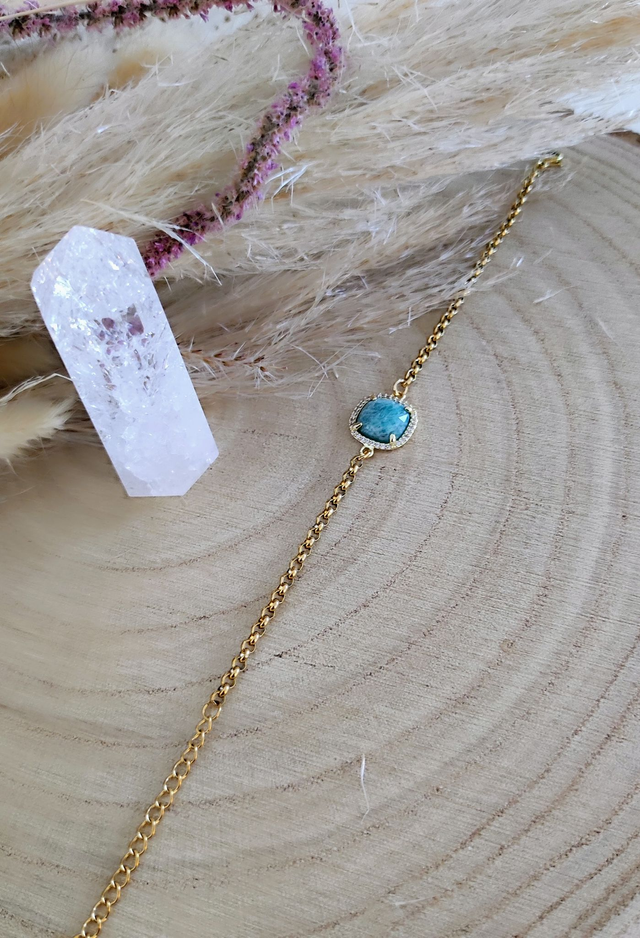 Bracelet "Éclat" Amazonite N°6