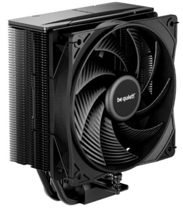 Be Quiet! BK039 Pure Rock 3 Heatsink & Fan, Intel & AMD Sockets, Pure Wings 3 Fan, 4 High-Performance Heatpipes, 190W TDP