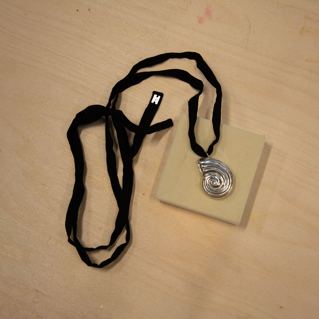 Aur Studio 'Bast' Necklace (Silver)