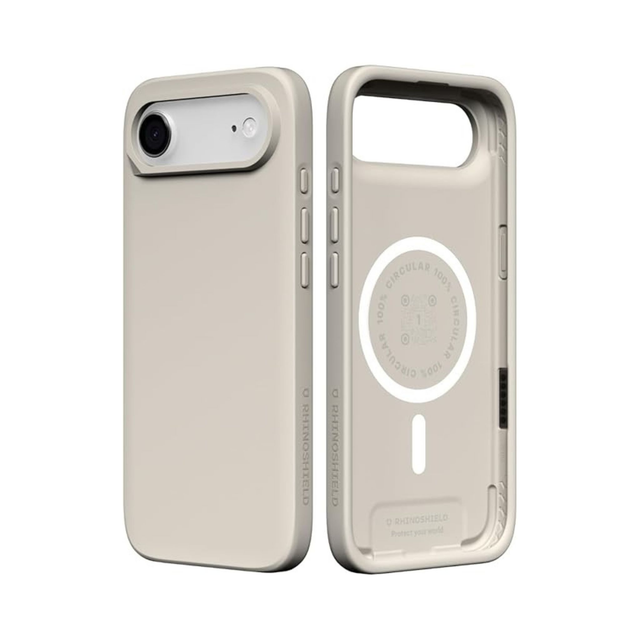 RHINOSHIELD Custodia SolidX MagSafe iPhone Air (Guscio Beige)