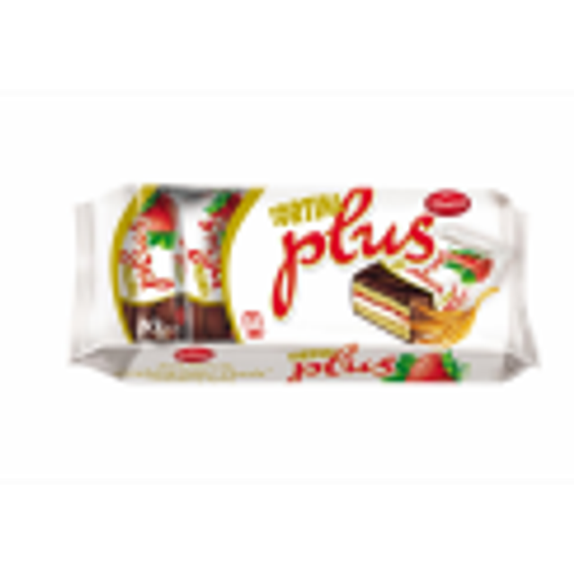 Gâteaux à la fraise "TORTINA PLUS" 300g-VINCINNI