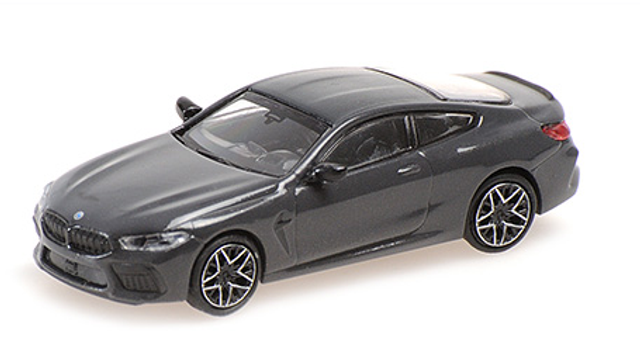 BMW M8 Competition Coupe 2019 Grau met. Minichamps 1:87