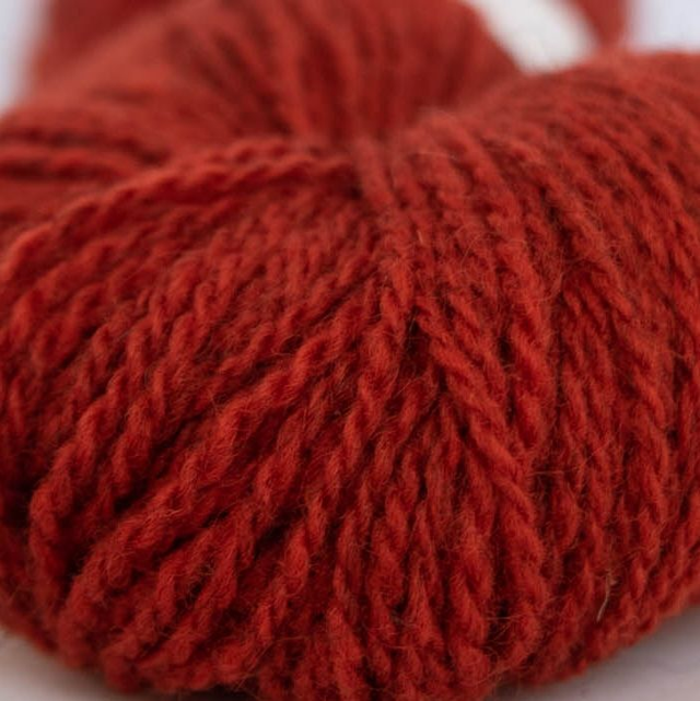 Vidde Lambswool - 0308 - Rust Red