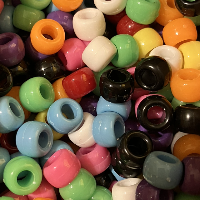 Opaque Pony Beads