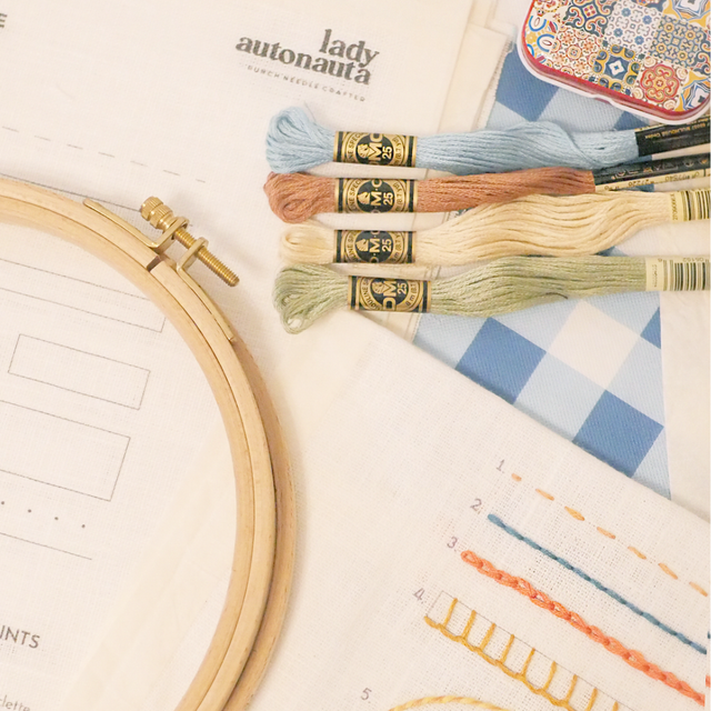 ATELIER DÉBUTER LA BRODERIE | INITIATION AUX POINTS DE BASE