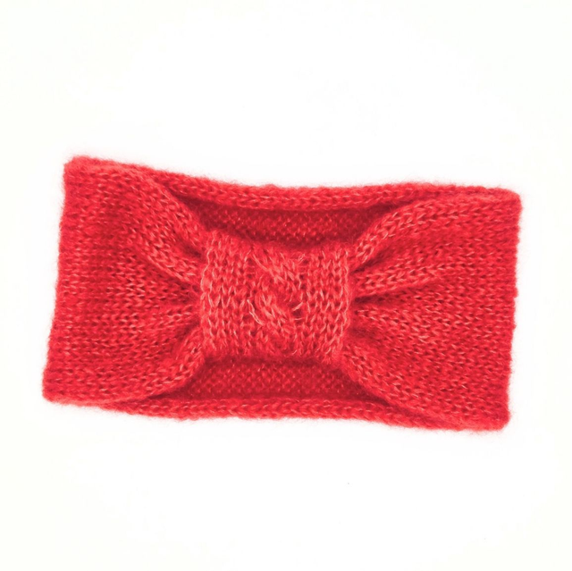 Bandeau Cache Oreille Mohair et Soie