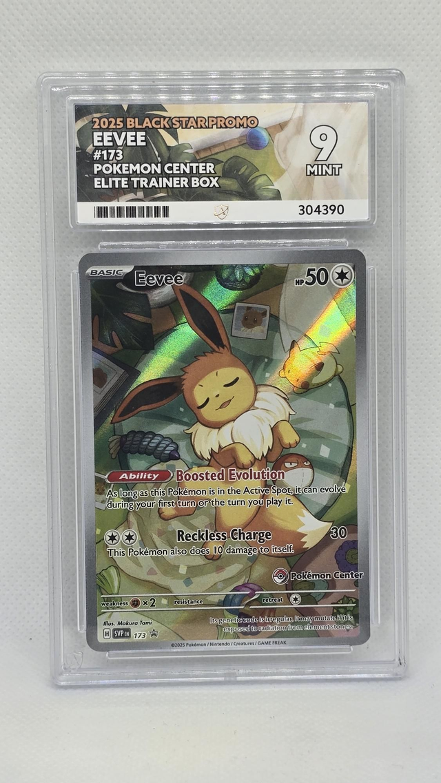 EEVEE #173 ,POKEMON CENTER STAMP [ACE 9]
