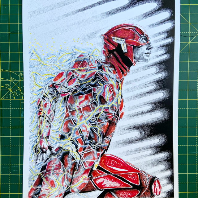 The flash colour original