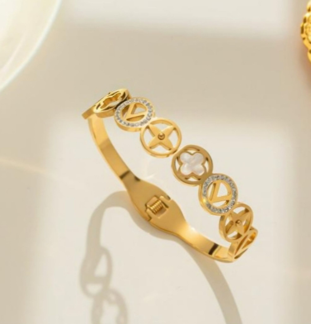 Bracelets LV  avec strass