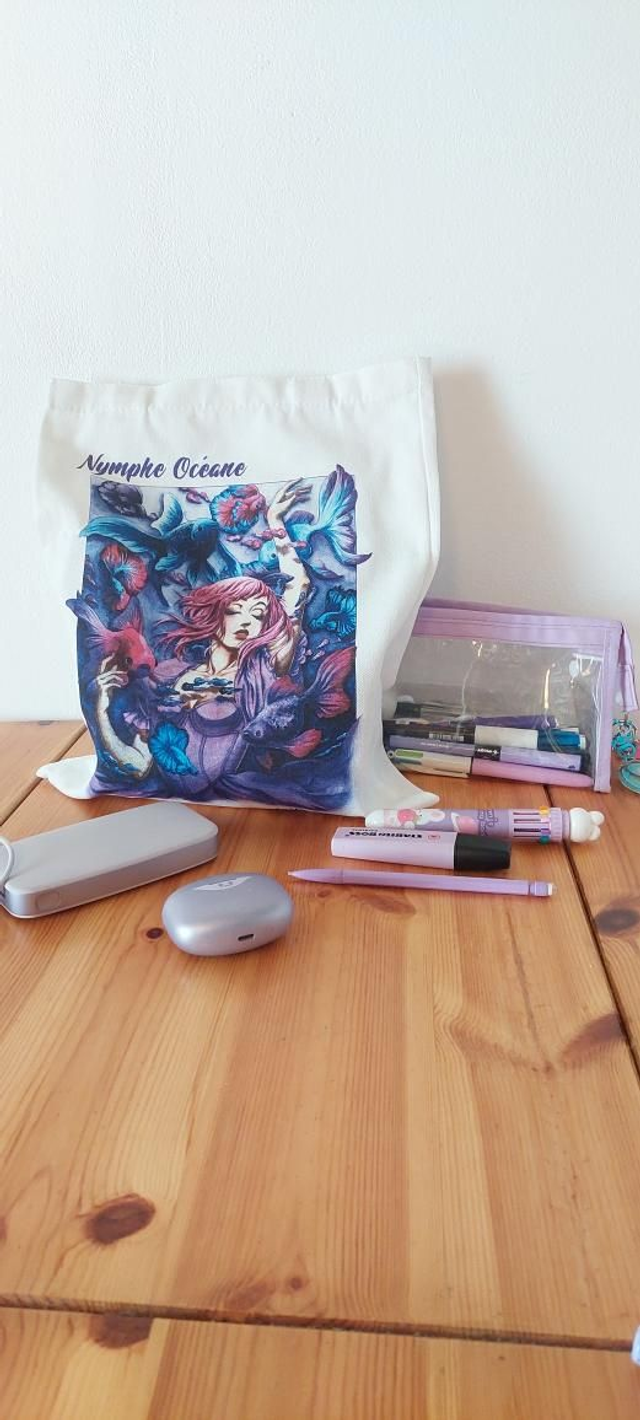 Tote bag Nymphe Océane
