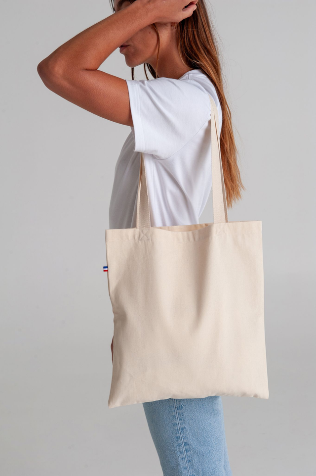 TOTE BAG ANETTE ECRU 38X42